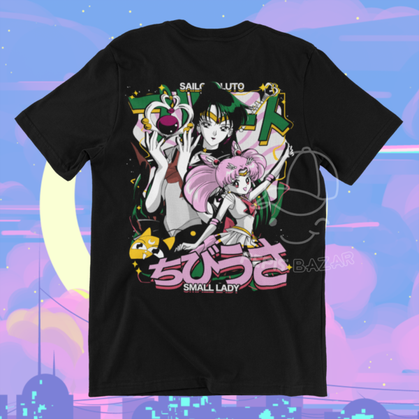 Polera Sailor Chibi Moon & Sailor Pluto – Sailor Moon