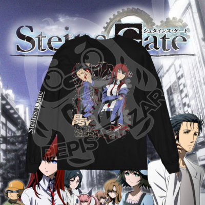 Poleron Okabe y Kurisu - Steins;Gate