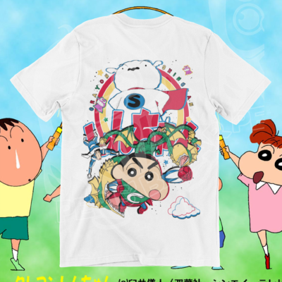 Polera Shinchan y Shiro - Shinchan